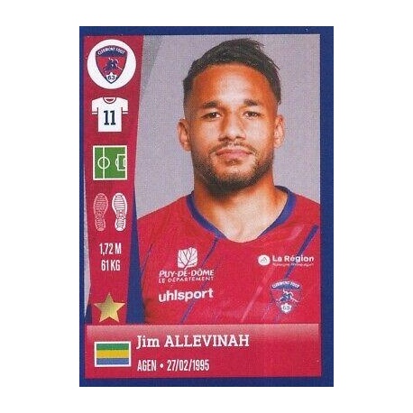 Jim Allevinah Clermont Foot 118