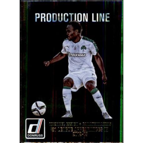 Michael Essien Production Line 38 Donruss Soccer 2016-17