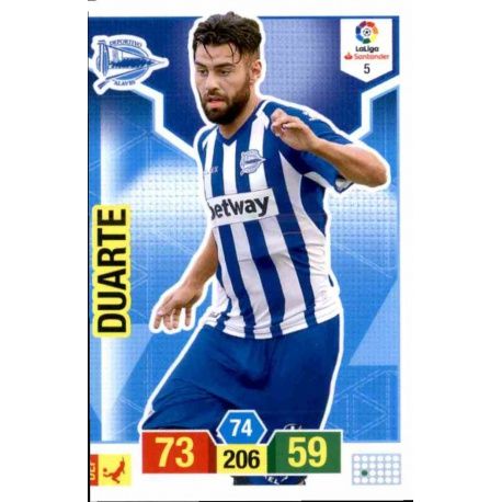 Duarte Alavés 5 Adrenalyn XL La Liga Santander 2018-19