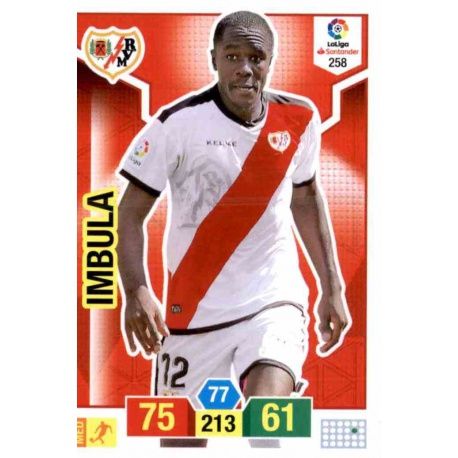 Imbula Rayo Vallecano 258 Adrenalyn XL La Liga Santander 2018-19