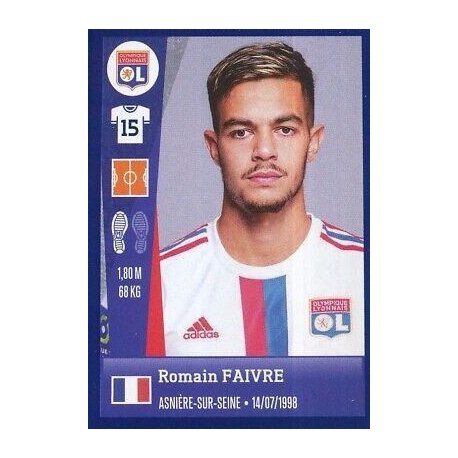 Romain Faivre Olympique Lyonnais 205