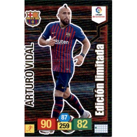 Arturo Vidal Edición Limitada Adrenalyn XL La Liga Santander 2018-19