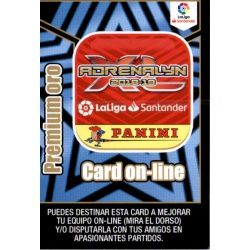 Card On-Line Premium Oro Edición Limitada Adrenalyn XL La Liga Santander 2018-19