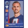Venta Cromo de Fabián Ruiz Paris Saint-Germain Panini Foot 2023 Album
