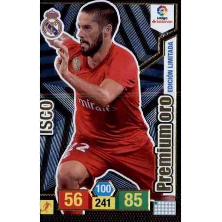 Isco Premium Oro Edición Limitada Adrenalyn XL La Liga Santander 2018-19