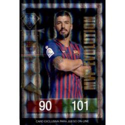 Luis Suarez MVP Evolution Card On-Line Adrenalyn XL La Liga Santander 2018-19