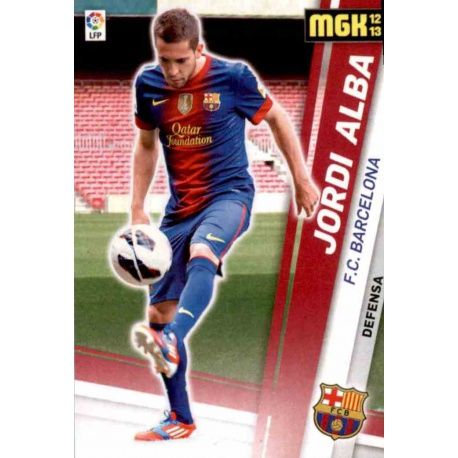 Jordi Alba Barcelona 44 Megacracks 2012-13