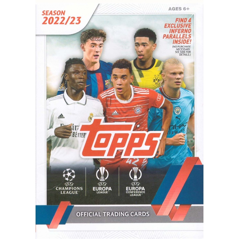Blaster Box Topps Uefa Competitions Club 202223