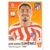Buy Sticker José María Giménez Atlético Madrid Panini La Liga Total 22-23