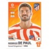 Buy Sticker Rodrigo De Paul Atlético Madrid La Liga Total 2022-23