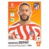 Sale Sticker of Memphis Depay Atlético Madrid La Liga Total 2022-23