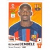 Sale Sticker Ousmané Dembélé Barcelona Panini La Liga Total 22-23
