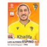Sale Sticker of Luis Alfonso Espino Cádiz La Liga Total 22-23