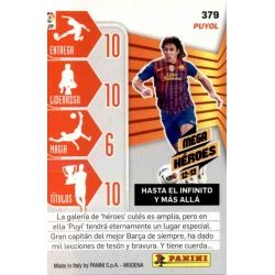 Puyol Mega Héroes Barcelona 379 Megacracks 2012-13