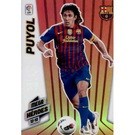 Puyol Mega Héroes Barcelona 379 Megacracks 2012-13