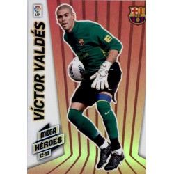 Víctor Valdés Mega Héroes Barcelona 384 Megacracks 2012-13