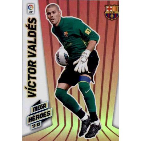 Víctor Valdés Mega Héroes Barcelona 384 Megacracks 2012-13