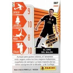 Xavi Mega Héroes Barcelona 387 Megacracks 2012-13