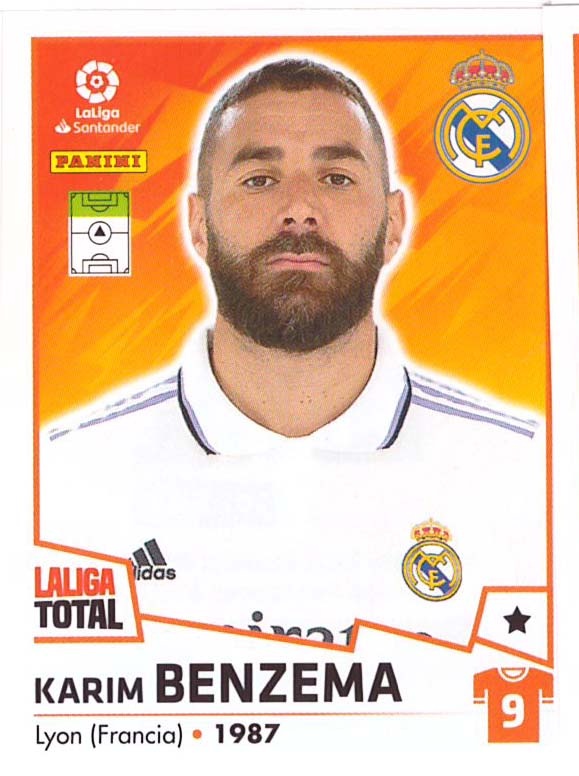 ⚪🟣 Benzema 🇫🇷  Tarjetas de fútbol, Cartas de fútbol, Logotipo