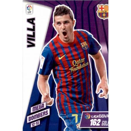 David Villa Mega Bombers Barcelona 421 Megacracks 2012-13