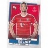 Offer Soccer Cards Matthijs de Ligt Bayern München Topps UEFA Football Superstars 22/23