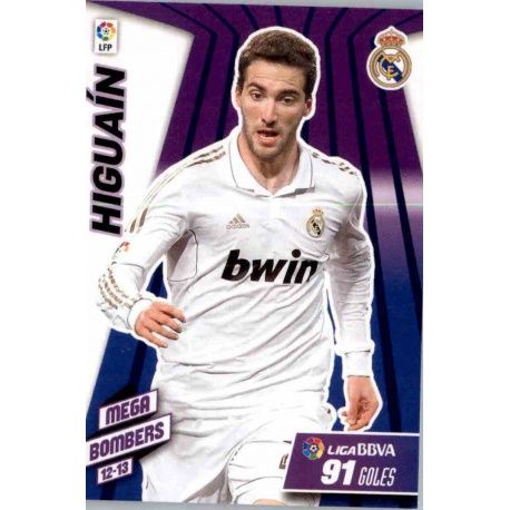 Higuaín Mega Bombers Real Madrid 411 Megacracks 2012-13