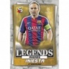 Buy Cards Andrés Iniesta Legend Topps Superstars 2023