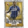Sale Cards Samuel Eto'o Legend Topps UEFA Football Superstars 22/23