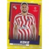 Buy Cards Koke Common Atlético Madrid Topps UEFA Football Superstars 22/23
