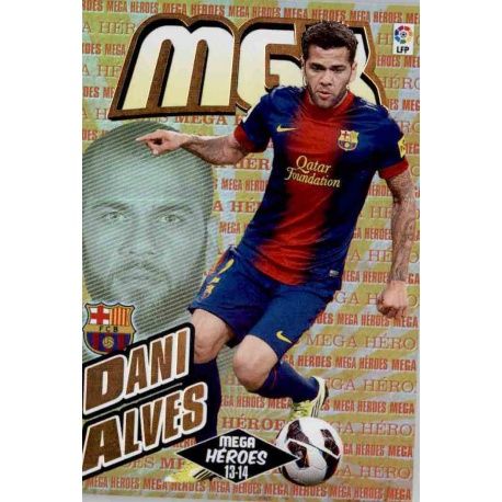 Dani Alves Mega Héroes Barcelona 365 Megacracks 2013-14