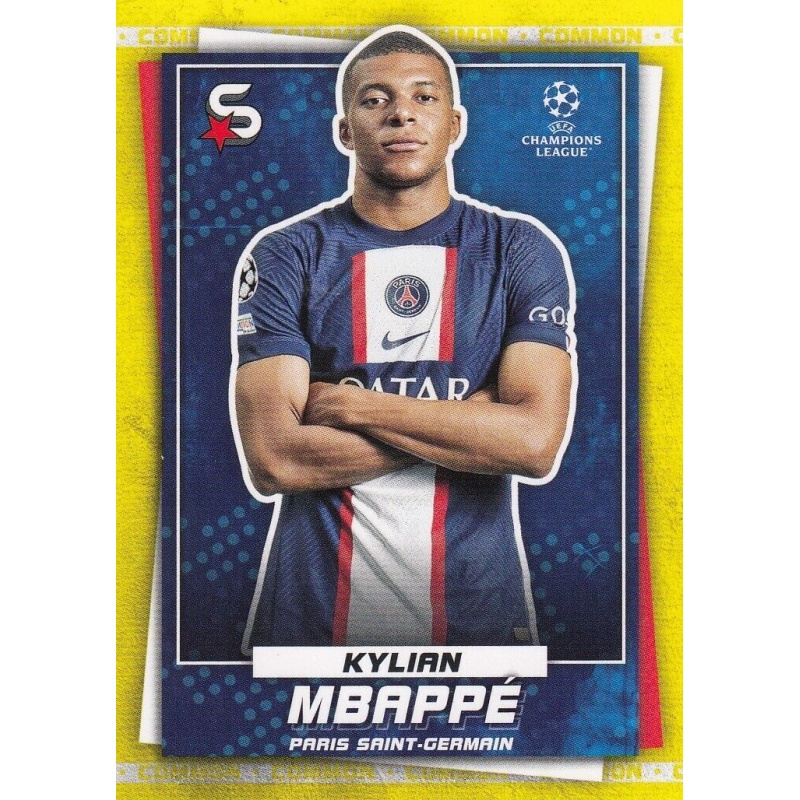 Carte foot football Panini Adrenalyn Topps Kylian Mbappe Paris PSG