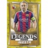 Buy Cards Andrés Iniesta Legend Common Barcelona Topps Superstars 2023