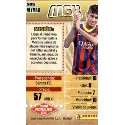 Neymar Edición Limitada Barcelona 505 Megacracks 2013-14