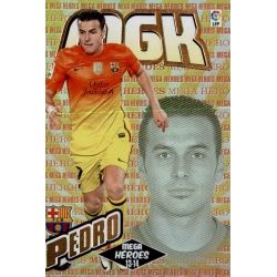Pedro Mega Héroes Barcelona 392 Megacracks 2013-14