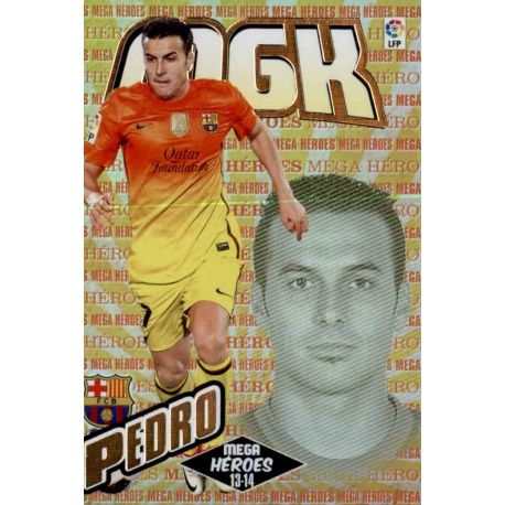 Pedro Mega Héroes Barcelona 392 Megacracks 2013-14