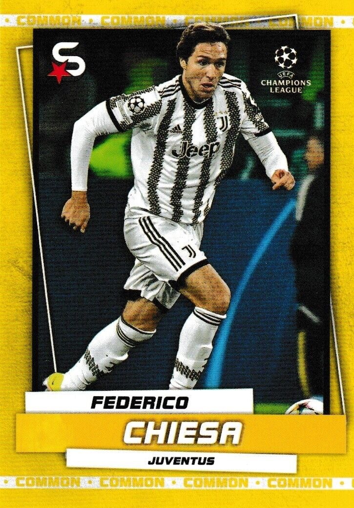Buy Cards Federico Chiesa Photo Variation Juventus Topps Superstars 2023
