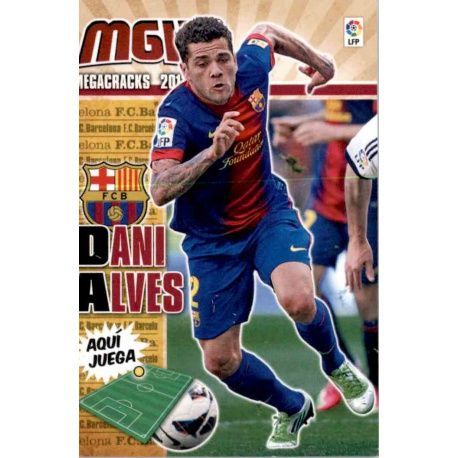 Dani Alves Barcelona 57 Megacracks 2013-14