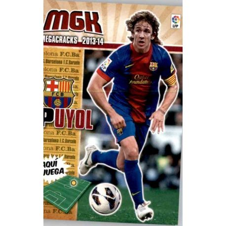 Puyol Barcelona 59 Megacracks 2013-14