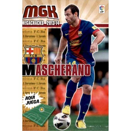 Mascherano Barcelona 60 Megacracks 2013-14