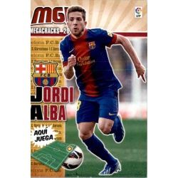 Jordi Alba Barcelona 61 Megacracks 2013-14