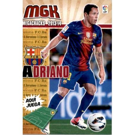 Adriano Barcelona 62 Megacracks 2013-14