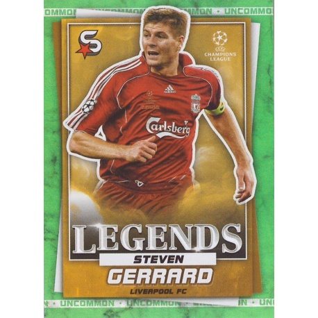 Steven Gerrard Legend Uncommon Liverpool 191
