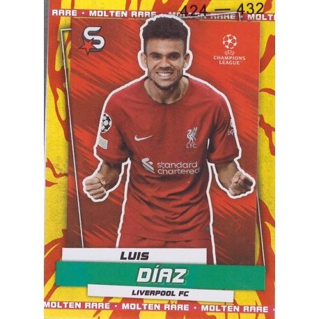 Luis Díaz Molten Rare Liverpool 17