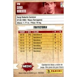 Sergi Roberto Barcelona 70 Megacracks 2013-14
