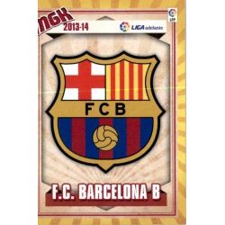 Barcelona B Escudo 2ª División 423 Megacracks 2013-14