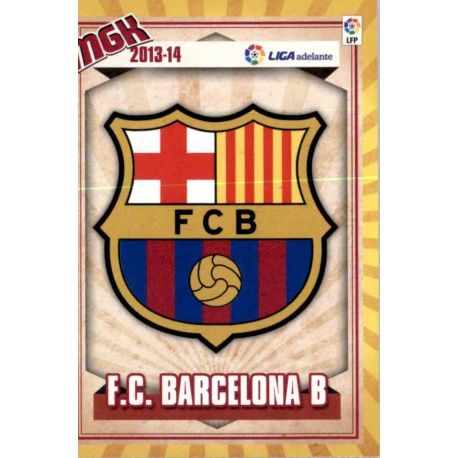 Barcelona B Escudo 2ª División Barcelona 423 Megacracks 2013-14