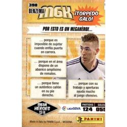 Benzema Mega Héroes Real Madrid 398 Megacracks 2013-14