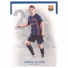 Offer Soccer Cards Frenkie de Jong Base 2022-23 Topps Official Team Set FC Barcelona