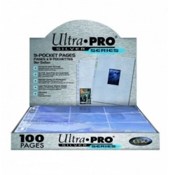 Box Ultra Pro Silver 9 Pocket Pages