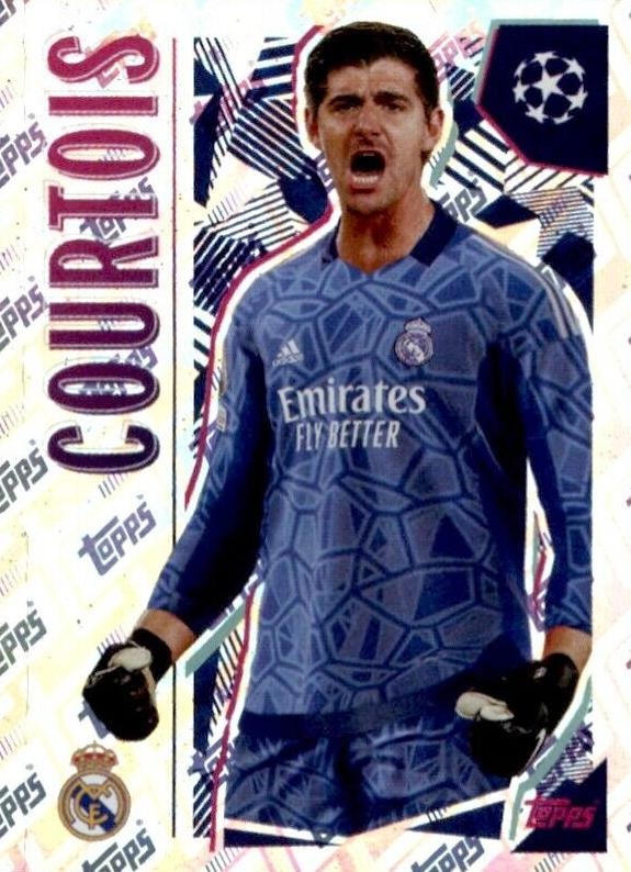 Offer Soccer Stickers Courtois Team of the Season 21-22 Topps Champions  League Stickers 2022/23
